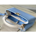 𝐋𝐎𝐔𝐈𝐒𝐕𝐔𝐈𝐓𝐓𝐎𝐍 M21887 Blue Small This CAPUCINES BB Handbag